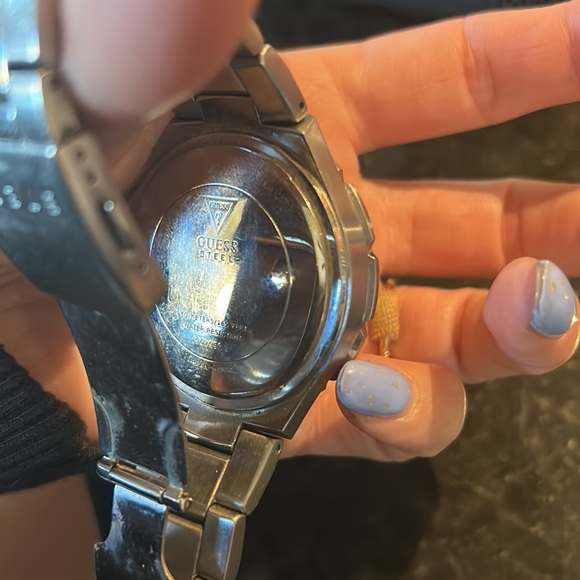 Guess Steel Watch - Guess Rush Day-Date Herrenuhr Quarz I90199G3 42 mm - Picture 6 of 11